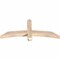 Ekena Millwork Bellingham Smooth Timber Gable Bracket, Douglas Fir, 48"W x 20"H x 3 1/2"D x 3 1/2"F, 10/12 Pitch GBW048X20X0404BEL00SDF - alternate 2